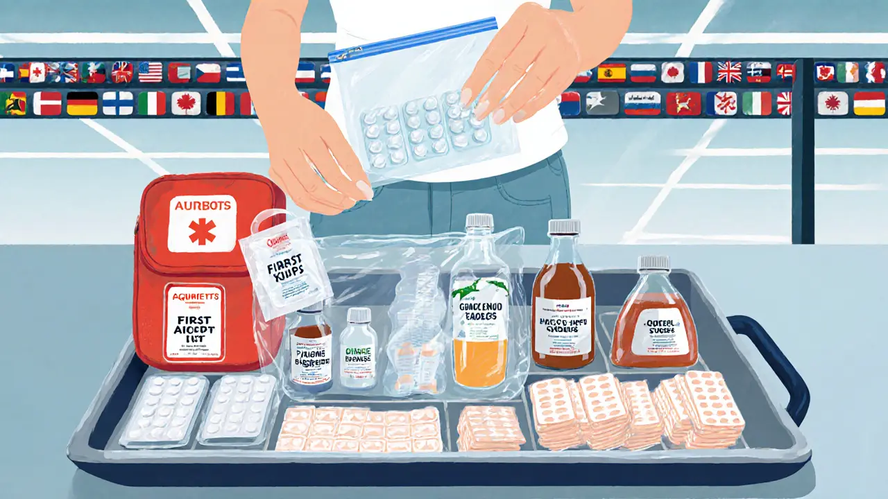 Как упаковать аптечку для поездки за границу: базовый набор и правила разных стран