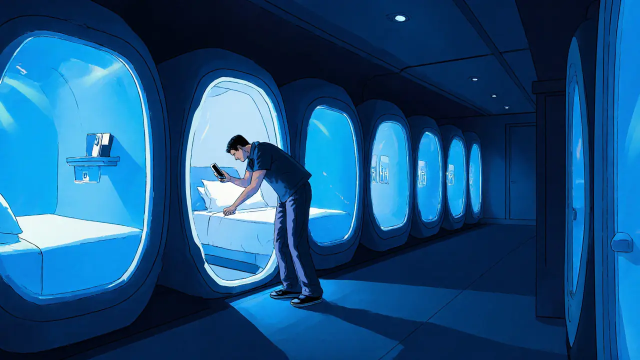 Капсульные отели: опыт проживания и кому подойдут