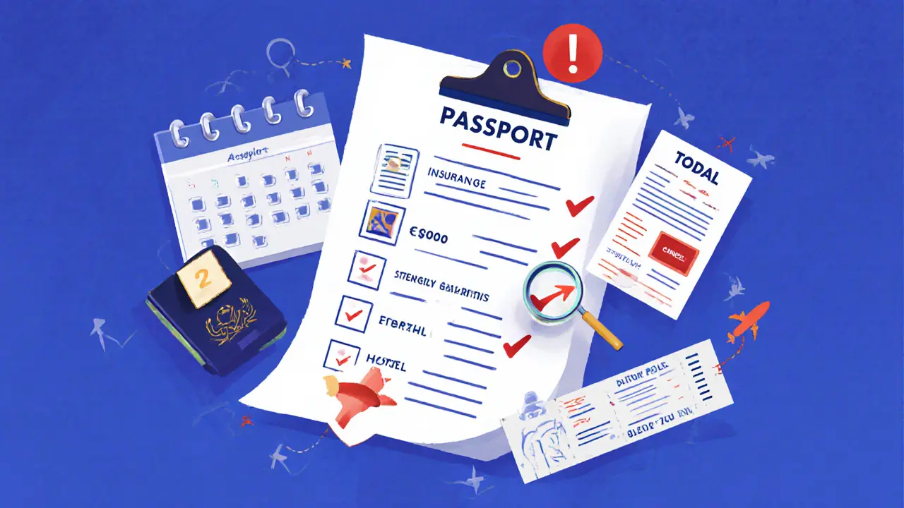 Чек-лист подготовки документов на визу для самостоятельной подачи в 2025 году