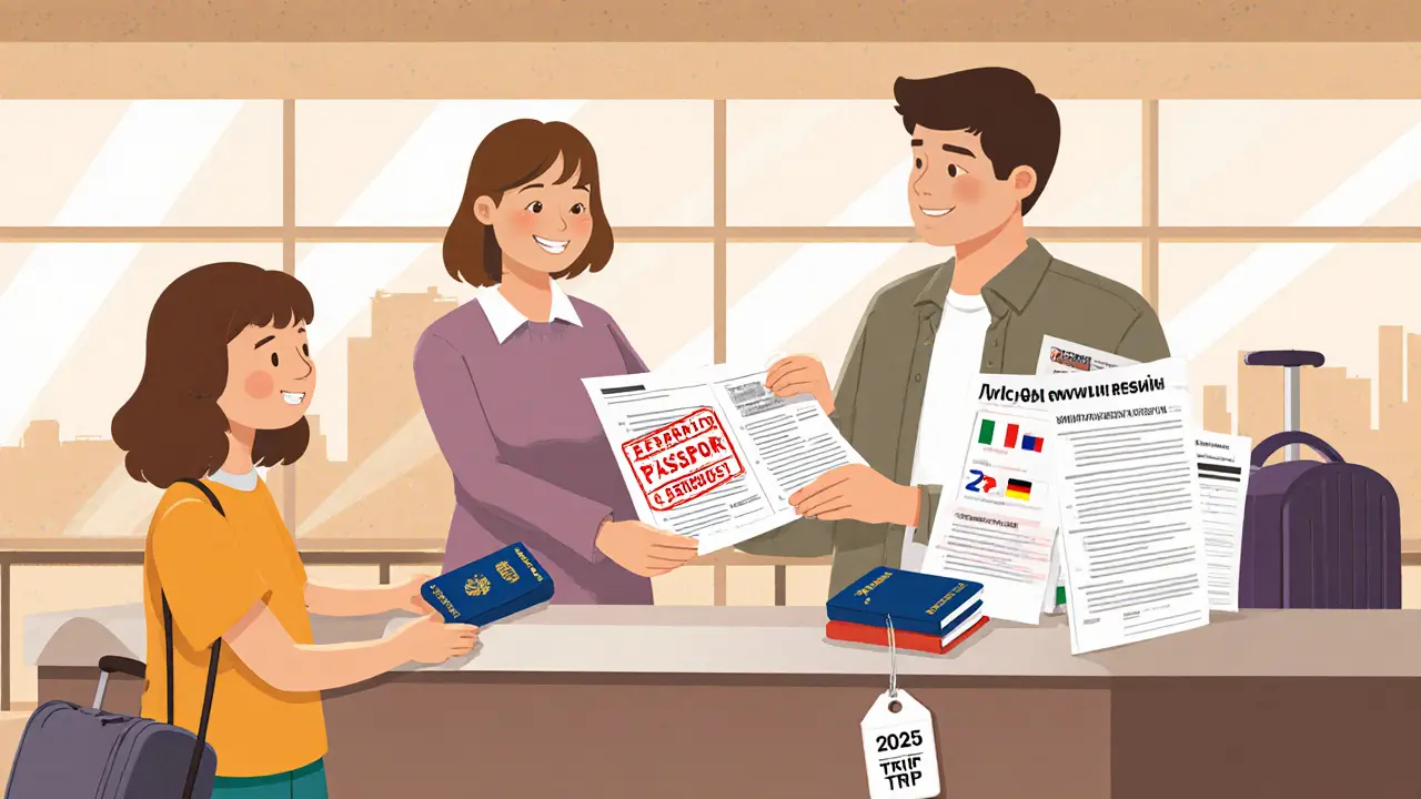 Документы для путешествия с детьми: полный список 2025