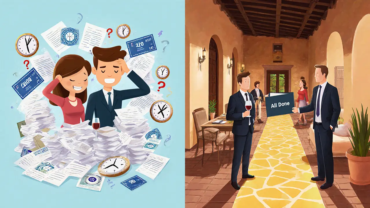 Два сценария: стресс с бумагами vs. спокойствие с агентством под ключ.