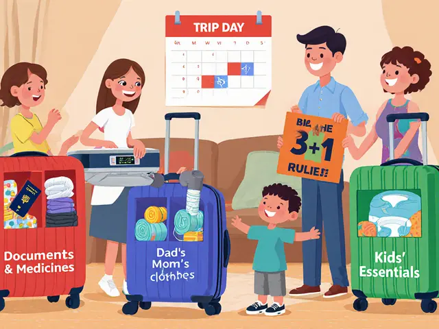 Как распределить вещи по чемоданам семьи: проверенная стратегия для комфортных поездок