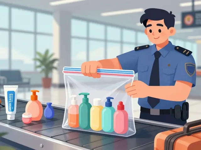 Туалетные принадлежности: как пройти контроль жидкостей в аэропорту