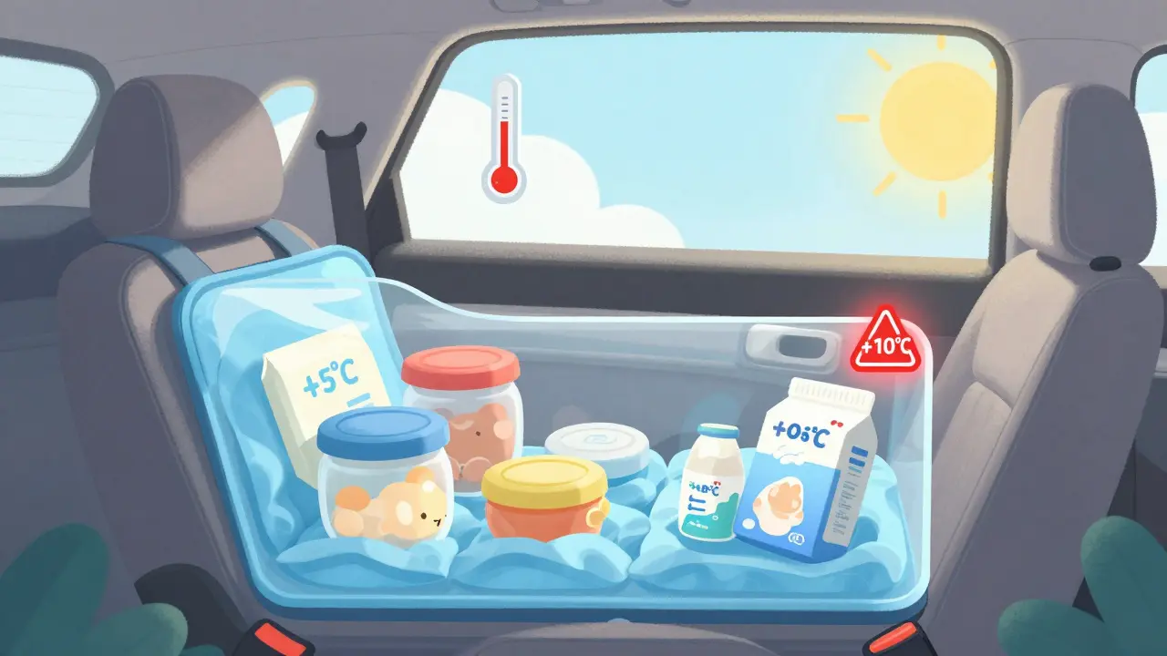 Как правильно перевозить детское питание и молочные смеси: температура, упаковка и закон