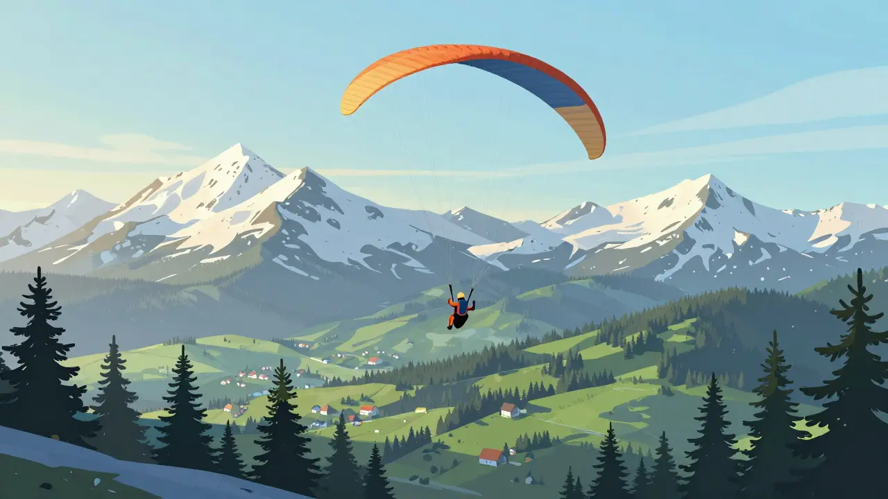 Парапланеризм и полёты на воздушном шаре: где попробовать в России