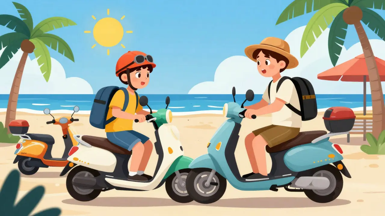 Как арендовать мотороллер или мопед за границей безопасно: полный гид по правилам