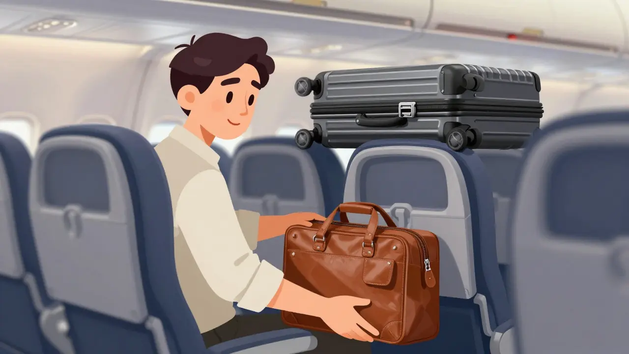 Личный предмет в салоне: что можно взять дополнительно в самолет