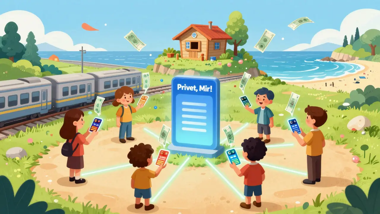 Семья оплачивает туры через карты МИР, получая кэшбэк на разные направления