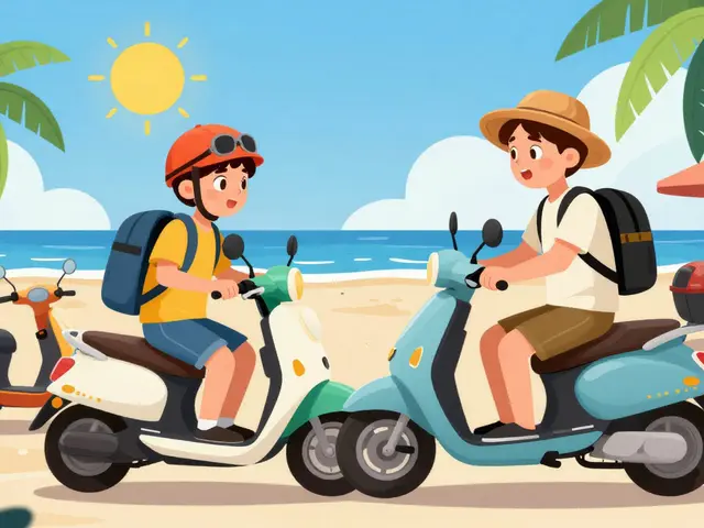 Как арендовать мотороллер или мопед за границей безопасно: полный гид по правилам