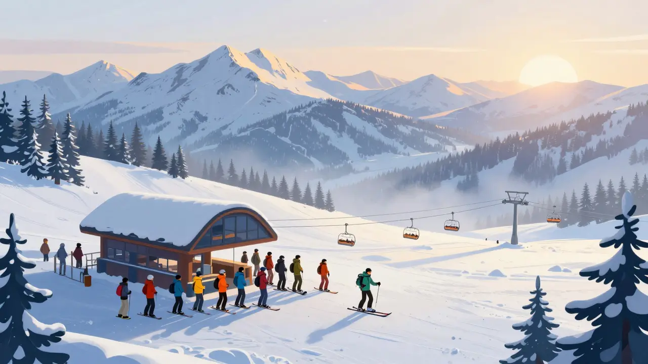 Как избежать очередей на подъемники: стратегии тайминга и маршруты