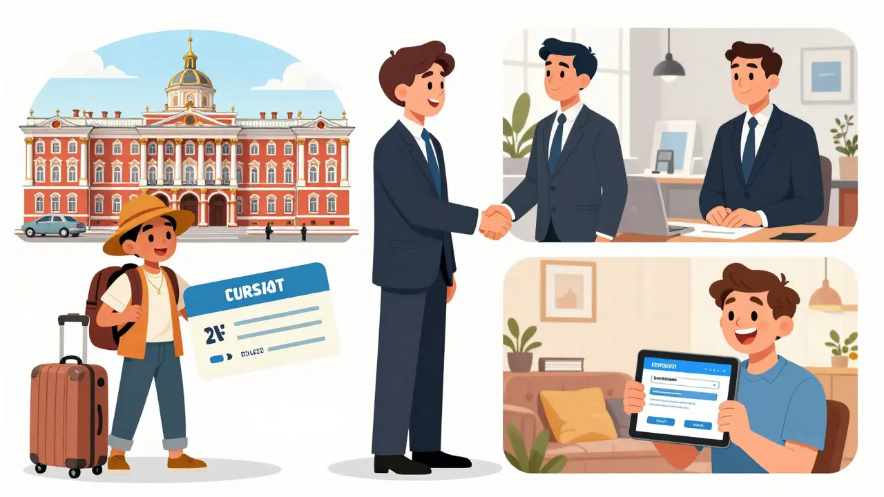 Разные типы визовых приглашений: туристическое, деловое и частное