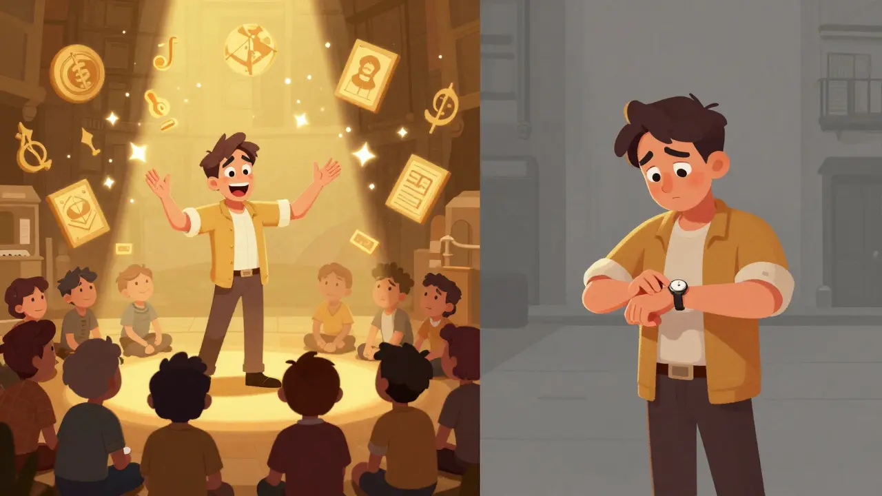 Сравнение вдохновляющей экскурсии и скучной прогулки по городу