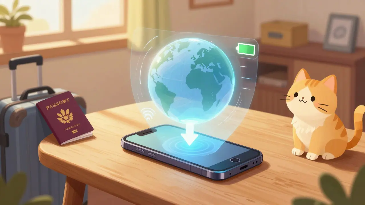 Подготовка к поездке: загрузка карт на телефон через Wi-Fi дома